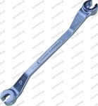 C.4086 Klucz oczkowy otwarty odgięty 10x12 mm