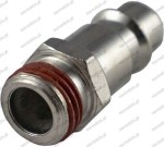 D.13931 Końcówka męska szybkozłączki Euro - gwint zewn. 1/4", 2 szt.