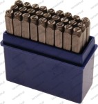 B.2033 Numeratory - alfabet - wysokość 6 mm