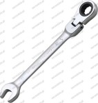 B.6713 Klucz oczk. płaski 13 mm z grzechotką i przegubem