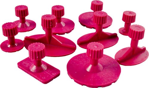 Zestaw do usuwania wgnieceń, 10 grzybków-adapterów