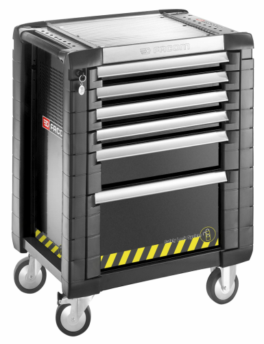 WÓZEK JET+ 6 SZUFLAD – 3 MODUŁY NA SZUFLADĘ –  „SAFETY LOCK”