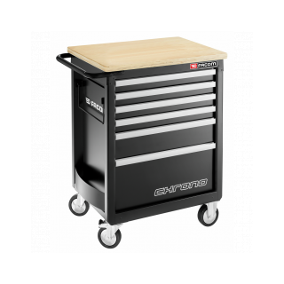 WÓZEK CHRONO, 6 SZUFLAD, 3 MODUŁY NA SZUFLADĘ, DUŻE OBCIĄŻENIA I BEZPIECZEŃSTWO