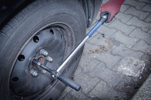 Klucz dynamometryczny krzyżakowy, 1/2", 70-170 Nm