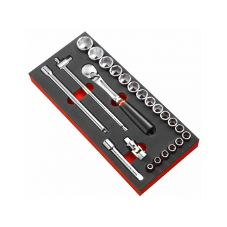 MODUŁ NASADEK 1/2" NA WKŁADCE PIANKOWEJ