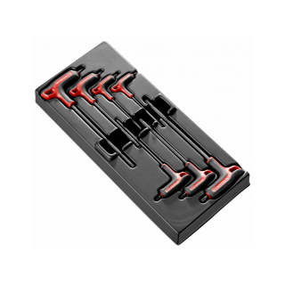 MODUŁ 7 KLUCZY TRZPIENIOWYCH TORX® Z RĘKOJEŚCIĄ „T"