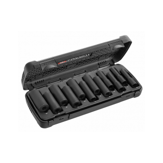 ZESTAW 12 NASADEK UDAROWYCH DŁUGICH 1/2” OD 10 DO 24 MM