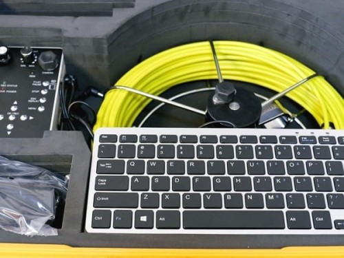 Zestaw inspekcyjny do rur. Kamera inspekcyjna GTools model GT-Cam 18 R