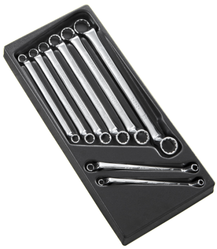 MODUŁ KLUCZY OCZKOWYCH WYGIĘTYCH - 8 SZTUK