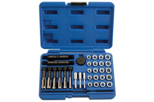 Glow Plug Thread Repair Kit 33pc