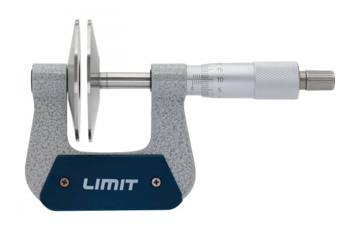Mikrometr z końcówkami płytkowymi Limit MSP 0-25 mm