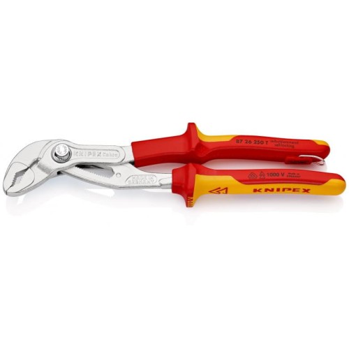 KNIPEX Cobra® VDE, zaawansowane szczypce do pomp wodnych, izolowane