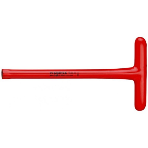 Wkrętak do nakrętek z uchwytem w kształcie litery T.