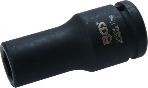 Nasadka udarowa 3/4", 17 mm, 6-kątna, długa