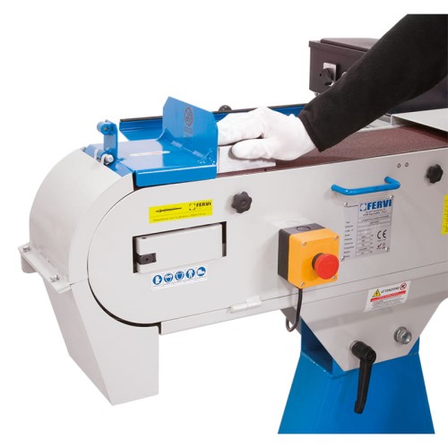 Szlifierka taśmowa przechylna