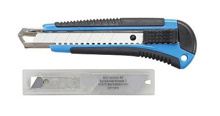 Nóż warsztatowy wysuwany, 18 mm