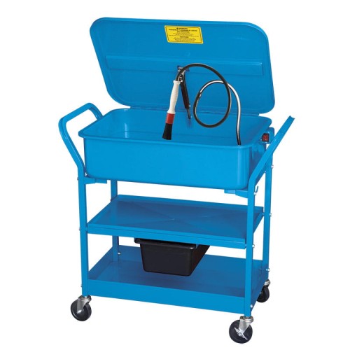 Myjka warsztatowa - wanna na wózku