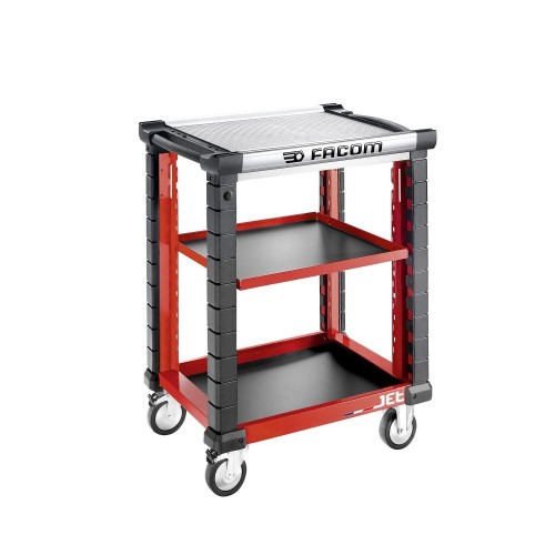 Wózek warsztatowy JET, 3 półki