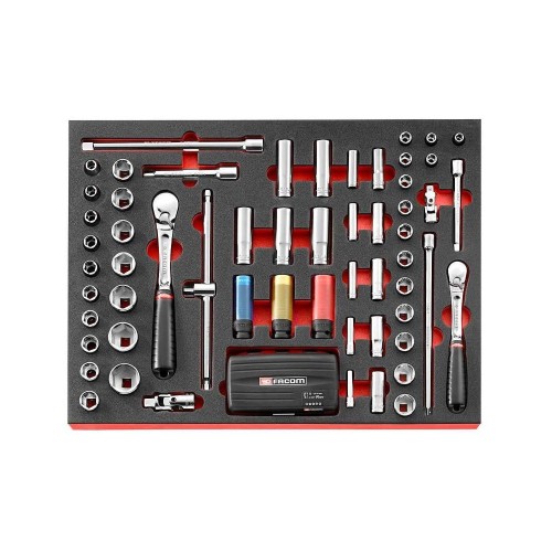 Moduł nasadowy 1/4" - 3/8" - 1/2", 5,5 - 32 mm