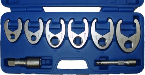 Nasadki otwarte boczne 33-50 mm, 8 szt.