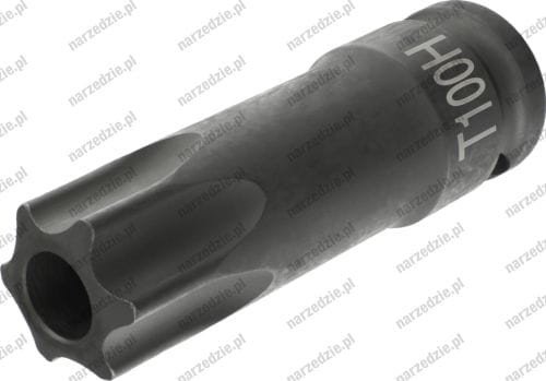 Nasadka udarowa 1/2", Torx T100 x 78 mm z otworem