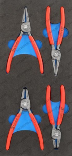 Wkład wózka - szczypce seger, 4 el.