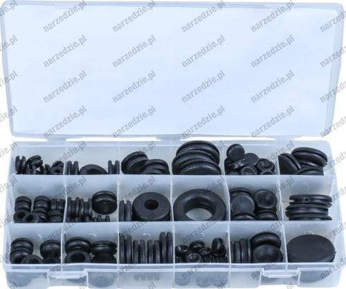 Uszczelniacze gumowe, 125 szt.
