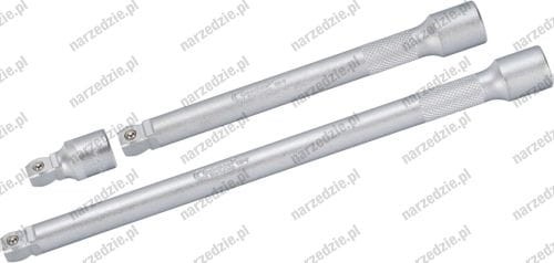 Przedłużki 1/4", 3 szt., 50-250 mm