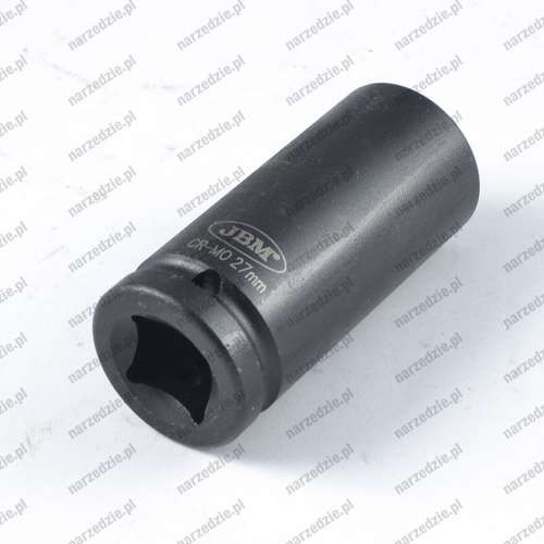 Nasadka udarowa 3/4", 27 mm, 6-kątna, długa