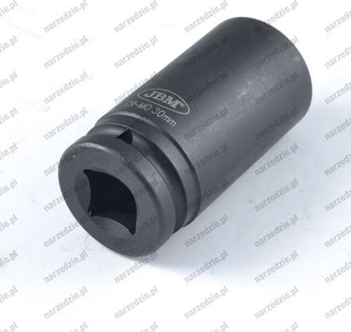 Nasadka udarowa 3/4", 30 mm, 6-kątna, długa