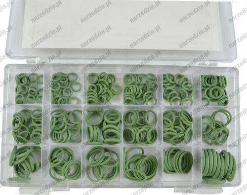 Uszczelniacze do klimatyzacji, 5.29-17.17 mm, 270 szt.