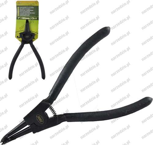 Szczypce seger 180 mm, odgięte, wewnętrzne
