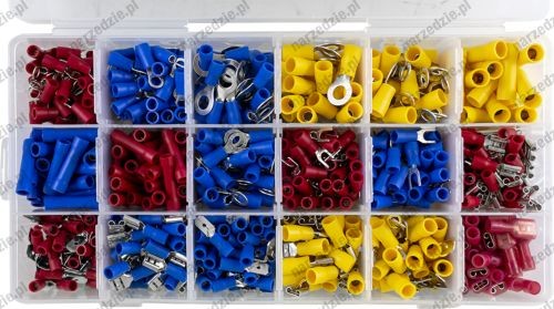 Konektory elektryczne 635 szt.