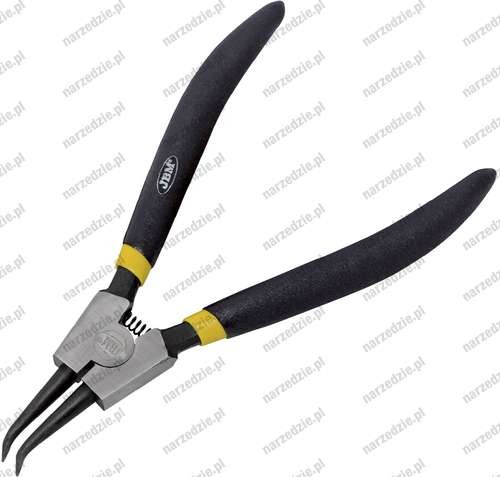 Szczypce seger 230 mm, odgięte, wewnętrzne