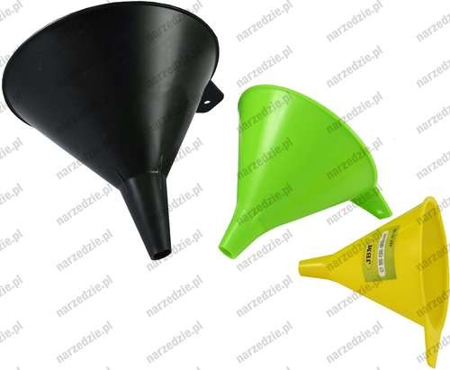 Lejki plastikowe, 3 szt.