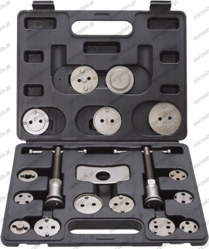 Zestaw do tłoczków hamulcowych, 18 cz.