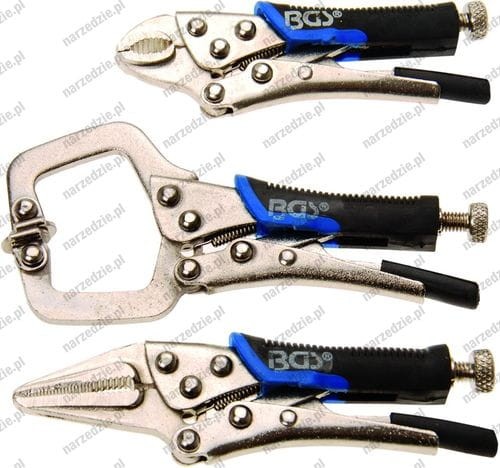 Szczypce samozaciskowe, 3 szt.