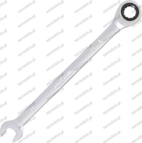 Klucz oczk. płaski 8 mm z grzechotką