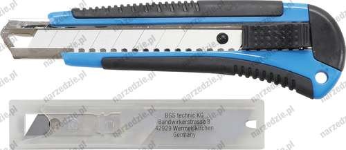 Nóż warsztatowy wysuwany, 18 mm