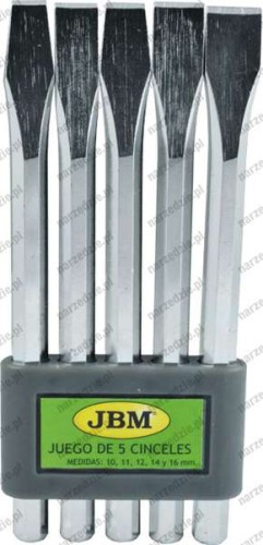 Przecinaki płaskie 10-16 mm, 5 szt.