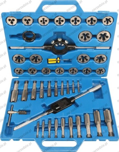 C.149Z 45 szt. narzędzi do gwintowania, calowe 1/4"-1"