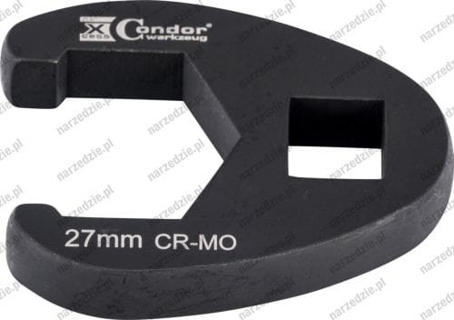 Nasadka otwarta boczna, 1/2", 27 mm, CrMo