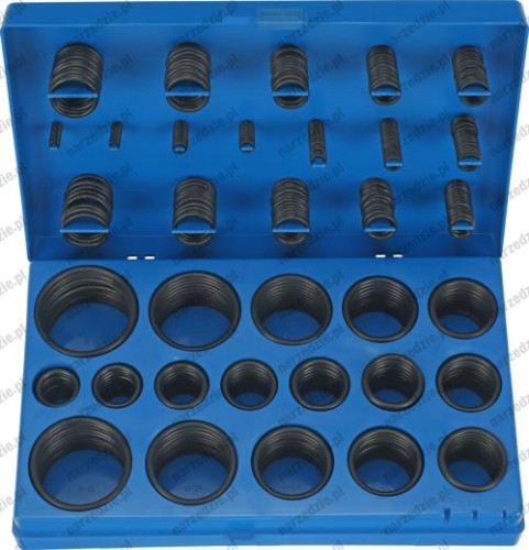 Oringi 3-50 mm, 419 szt.
