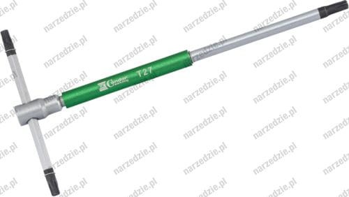 Klucz typu T, Torx T27, 180x90 mm