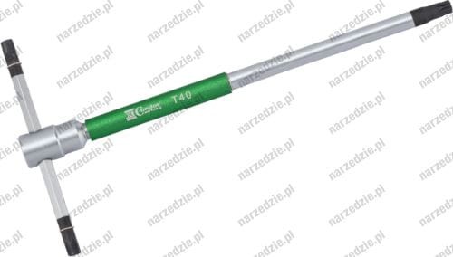 Klucz typu T, Torx T40, 210x105 mm