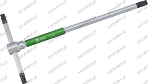 Klucz typu T, Torx T50, 250x125 mm