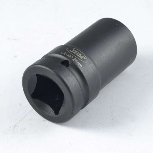 Nasadka udarowa 1", 28 mm, 6-kątna, długa