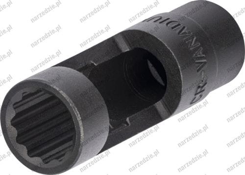 Nasadka do sond i wtryskiwaczy, 1/2", 17 x 80 mm, 12-kątna