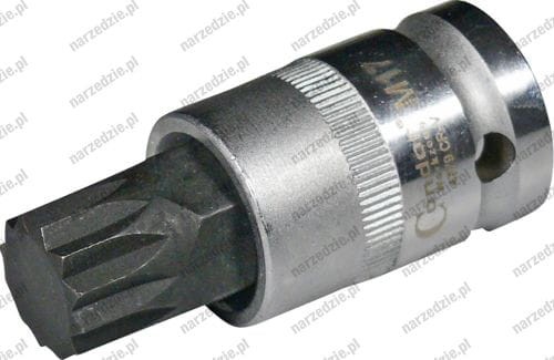 C.4779 Nasadka trzpieniowa 1/2", wielowpust M17 x 60 mm