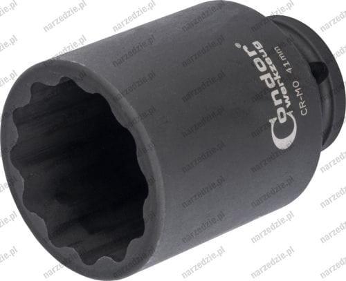 Nasadka udarowa 1/2", 41 mm, 12-kątna, długa